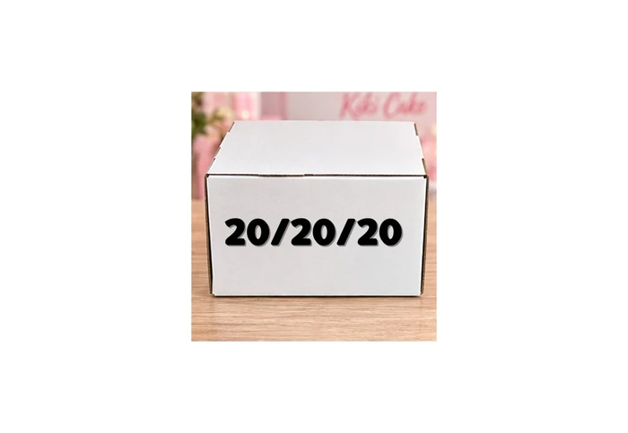 קופסא קרטון 20/20 גובה 20
