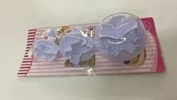 סט 3 חותכני קפיץ פרפר
