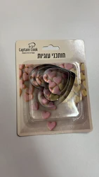 סט 3 חותכני לב