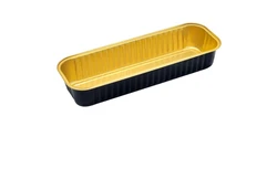 תבנית אלומיניום שחור זהב אינגליש קייק 1115ML