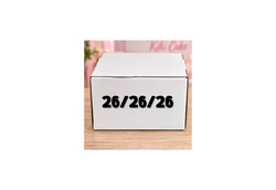 קופסא קרטון 26/26 גובה 26