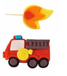 קישוט בצק סוכר כבאית המרשלג אין במלאי