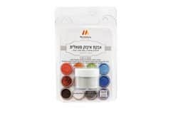 אבקת איבוק צבע כסף לאסטר מנדלברג
