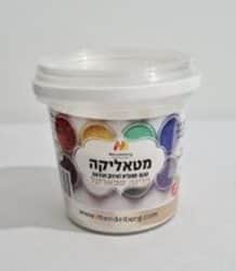 מטאליקה אבקת איבוק צבע פנינה ספארקל 100 סמק מנדלברג